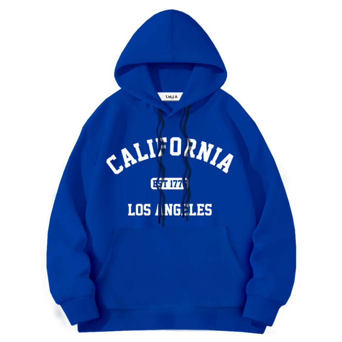 몰토벨리노 베이직 캘리포니아1776 특양면 후드티