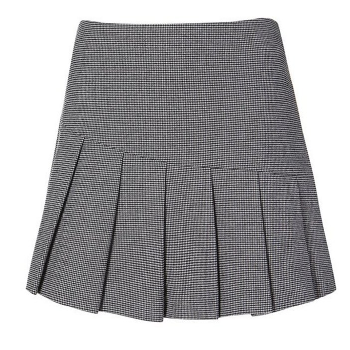 와이드앵글 WWW22Q42 여성 CF 나디아 울라이크 플리츠 큐롯