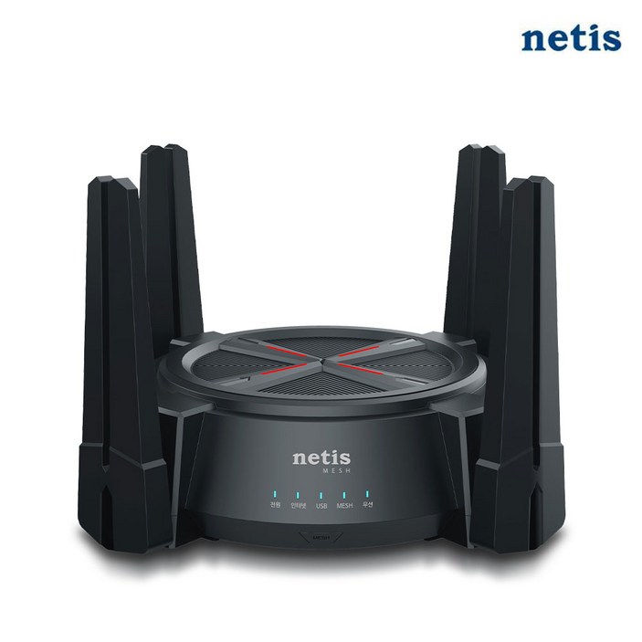 네티스 MEX6000 AX6000 MESH WIFI6 기가 와이파이 유무선 인터넷 공유기, 1개, 단일상품 네티스 MEX6000 AX6000 MESH WIFI6 기가 와이파이 유무선 인터넷 공유기, 1개, 단일상품