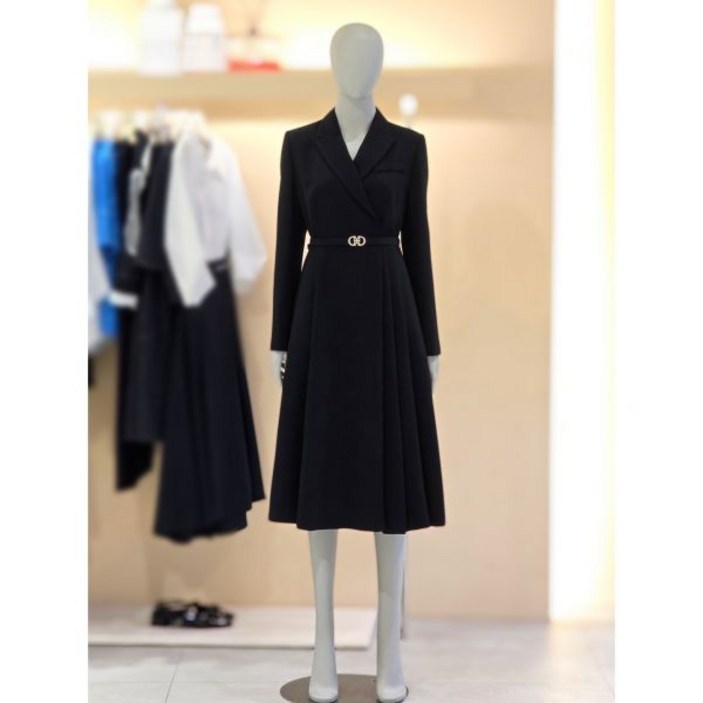 백화점 JJ지고트 솔리드 테일러드 칼라 원피스 GR9M0OP931 아울렛