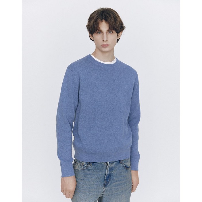 지오다노2026 봄 하프밀란 라운드니트 056501 8칼라