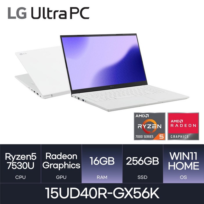 당일출고 LG전자 2023 울트라PC 15UD40RGX56K 사은품증정