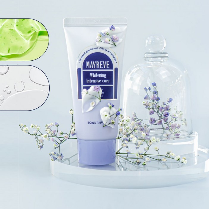 글루타치온 메이레브 화이트닝 집중케어 기미크림 50ml 보습 진정 미백 저자극, 1개, 50ml