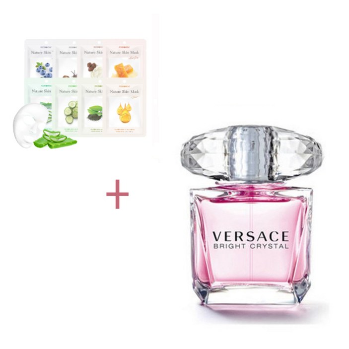 마스크팩베르사체 브라이트 크리스탈 EDT 90ml 테스터 증정뚜껑있음,무지케이스