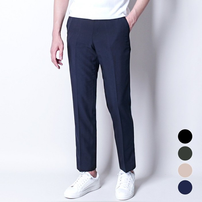 디아웃핏프리미엄 슬랙스 스판 히든밴딩 봄가을 간절기 남자 남성 정장바지