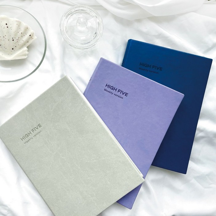 [갓생 플래너] 하이파이브 위클리 주간 플래너 스케쥴러 다이어리 - 반기형, 라벤더