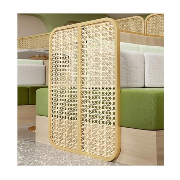 다이닝 에어리어 칸막이  호텔 테이블 장식 칸막이, 침실 및 바를 위한 통로 프라이버시 패널 상향, 우아한 화이트 마감, 120x90cm, 공간 분리에 적합