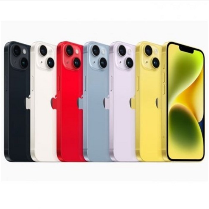애플 아이폰 14 256GB 공기계 중고폰 자급제폰 리퍼폰 A2882, 옐로우, 256GB