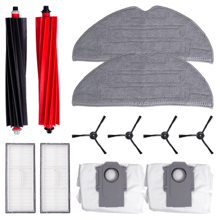 호환 로보락 S8 Plus 소모품 부품 교체 먼지봉투 필터 브러쉬 3개월구성품, 1세트, 3개월패키지