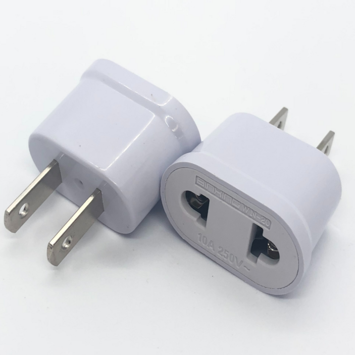 에이치앤이티 110V 변환 어댑터 WN-20, 2개