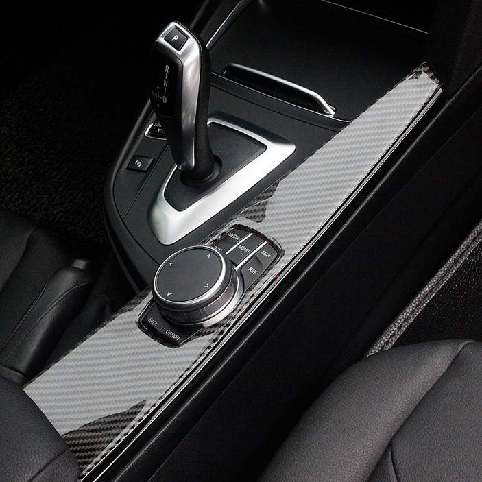 3시리즈 아이드라이브 기어 프레임 카본 몰딩 2012년-2018년 호환 용품, F30 기어패널 카본 몰딩, 기어