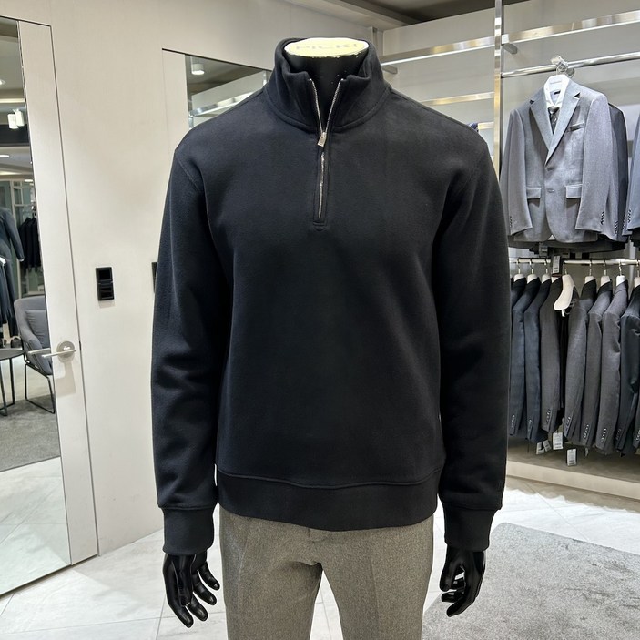 지이크 파렌하이트 23FW 피치 사카리바 반집업 티셔츠 FHIBH3303GYC