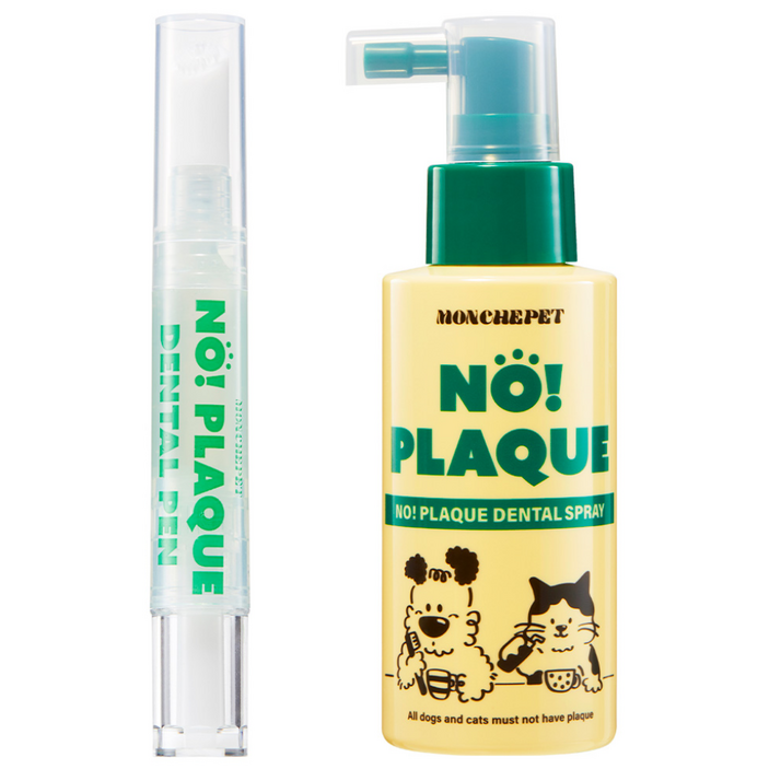 [반려동물 구강 2종 세트] 몽셰펫 덴탈 펜 + 덴탈 스프레이