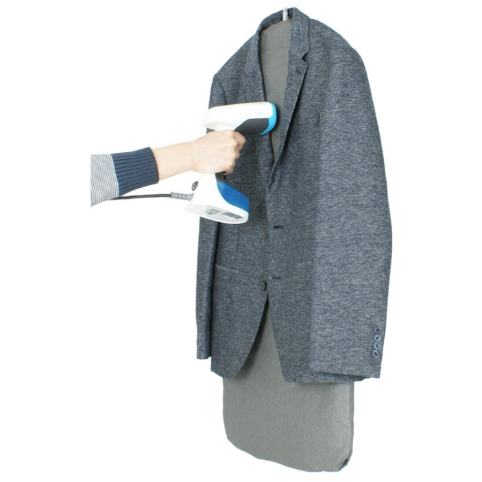 핸디 스팀 다리미 폴더매트 다리미판  도어 후크, 다크그레이, 1세트