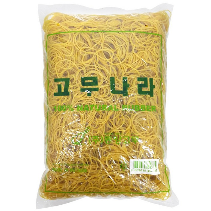 고무나라 고무밴드 1KG 70 x 1.5 mm