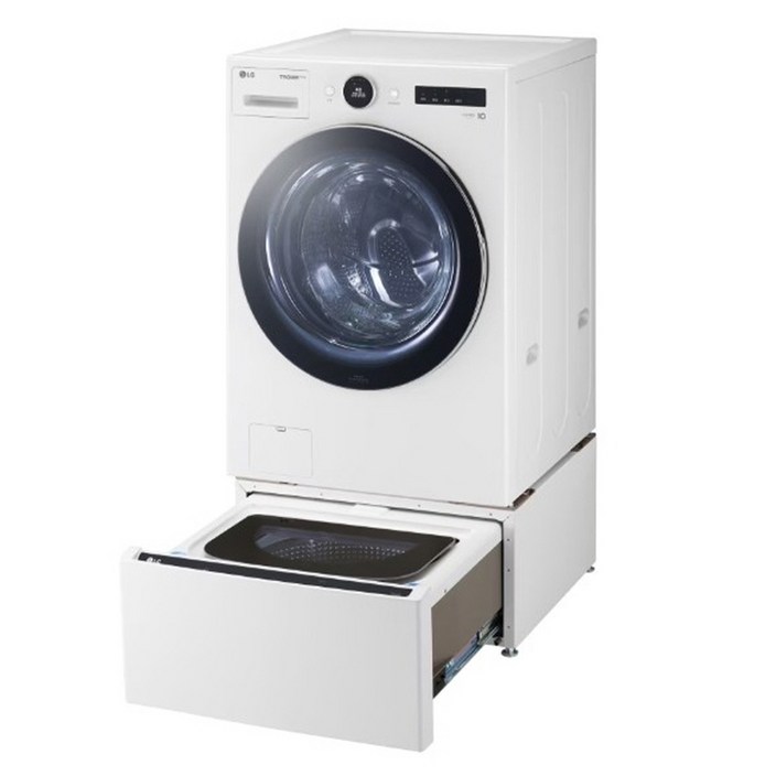[10% 환급가전] LG전자 트롬 오브제컬렉션 세탁기 + 미니워시 세트 FX24WSB 24kg + 4kg 방문설치