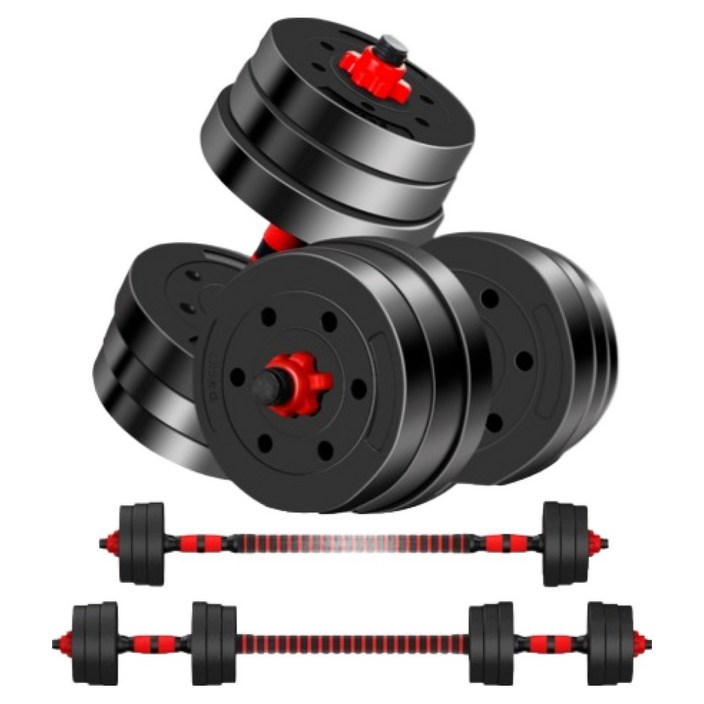 피티즘 무게조절 덤벨 바벨 세트