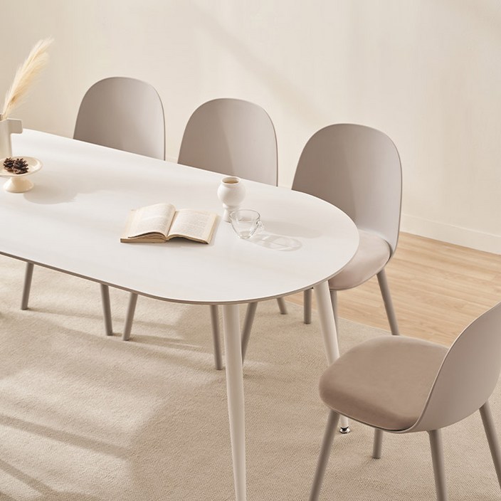 삼익가구 클레디 통세라믹 타원형 4인용 식탁세트 방문설치 삼익가구 클레디 통세라믹 타원형 4인용 식탁세트 방문설치