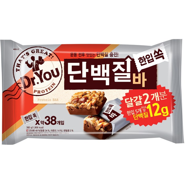 닥터유 한입쏙 단백질바