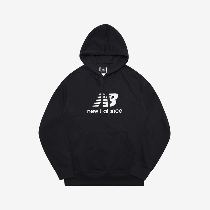 뉴발란스 Essentials Stacked Logo  FT 후드티
