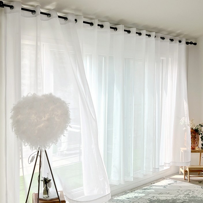 알뜨리 쉬폰 커튼