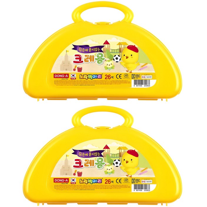 동아 노랑병아리 크레용