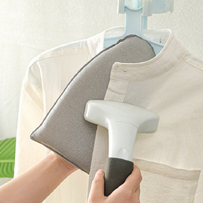 스팀다리미장갑 핸디형 여행용 다리미 다림판, 1개, 그레이