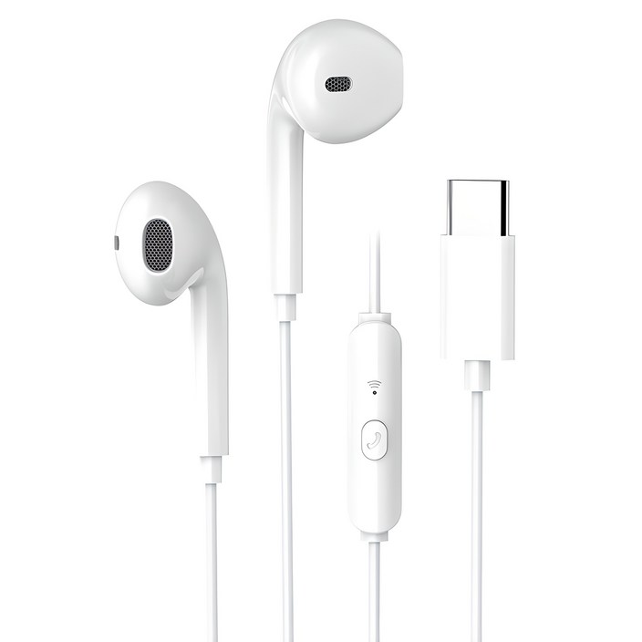 맥스틸 애플 아이폰 삼성 갤럭시 호환 C타입 오픈형 유선 이어폰