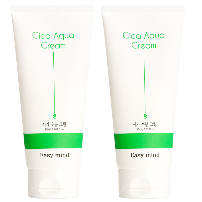 이지마인드 약산성 아데노신 판테놀 시카 수분크림 150ml, 2개, 150ml