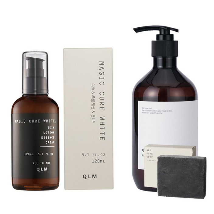 큘라M 남자 피부관리 올인원 미백 2종세트 150ml 피부트러블, 150ml, 1개