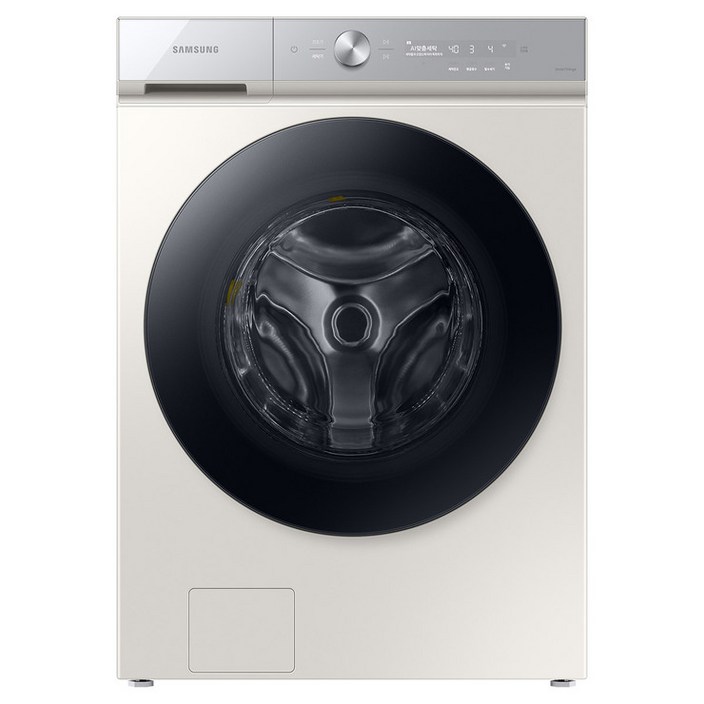 삼성전자 BESPOKE 그랑데 세탁기 AI 그레이지 WF21A9400KE 21kg 방문설치