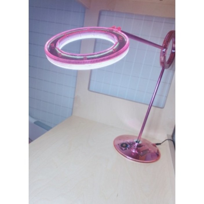 안과테스트 완료 세계적인 눈보호 라문 아물레또 Original RAMUN amuleto 투명 AMGT 로즈 핑크 LED 책상스탠드 GTP