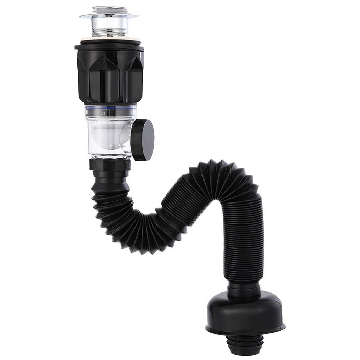 하이라인 다이브 세면대 냄새차단 자동팝업 배수트랩