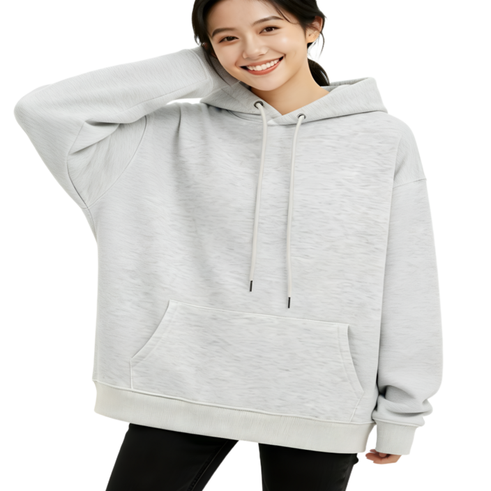 벨에라 남녀공용 빅사이즈 사계절 오버핏 무지 후드티 후드티셔츠