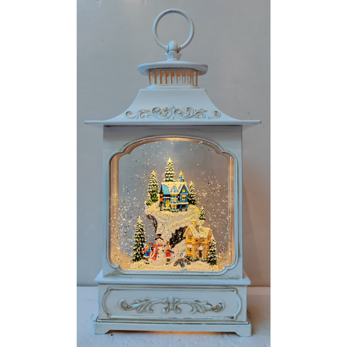 크리스마스 오르골 소품 장식 스노우볼 led 무드등 선물 워터볼 캐롤 usb, 눈사람왕국