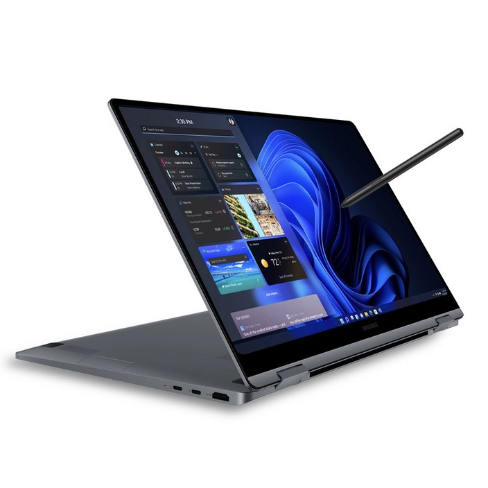 삼성전자 갤럭시북4 360 NT750QGKK51A 15.6인치 S펜동봉 2in1 최신 대학생 사무용 업무용 태블릿PC 터치 노트북 추천