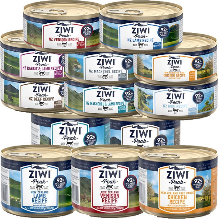 지위픽 고양이 주식캔 85g 모음