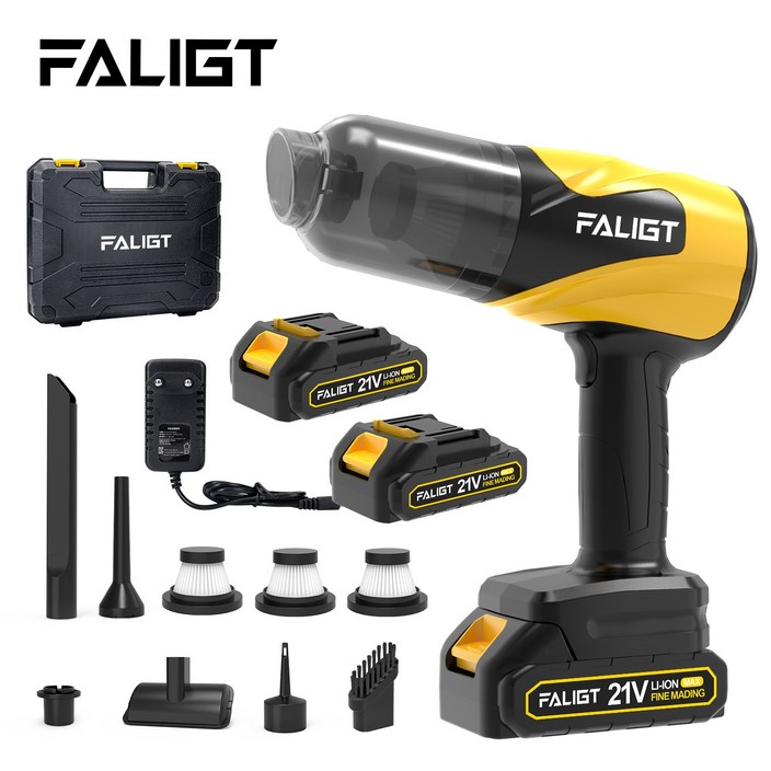 FALIGT 강력 무선 핸디 차량용 청소기 3세대 진공 핸드청소기 소형 저렴한 원룸 머리카락 핸디