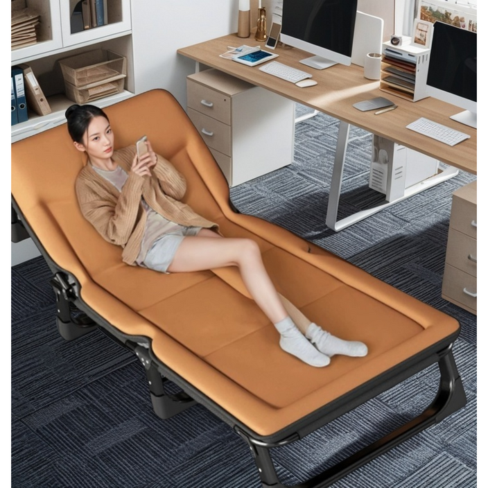 1인용 간이침대 각도조절 접이식 침대 간이싱글 이동식침대04 175*60cm, 그레이