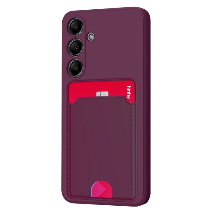 스톤스틸 갤럭시 S24 플러스 울트라 FE 카드 수납 파스텔 컬러 카메라 보호 지문 방지 케이스