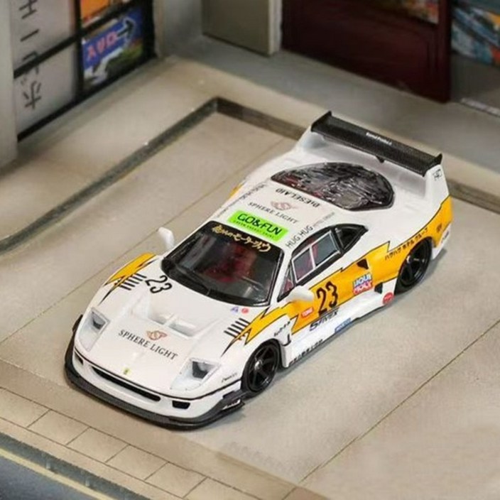 Ghost Player 164 페라리 LBWK F40 Sphere Light  옐로우