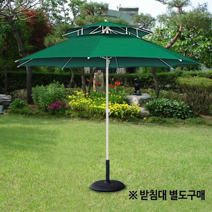 드림레저 산들바람 파라솔 2700 받침대 별매, 그린 드림레저 산들바람 파라솔 2700 받침대 별매, 그린