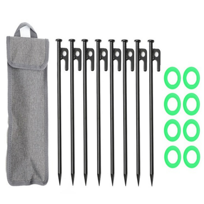 노마드레스트 고강도 단조팩 세트 8P 야광링  가방 포함, 1세트