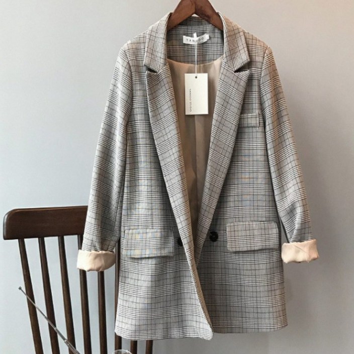 체크 재킷 마이 자켓 겨울 방풍 아우터 바람막플리스후드 다운 점퍼 코트 가을 하객룩 체크 재킷 마이 자켓 겨울 방풍 아우터 바람막플리스후드 다운 점퍼 코트 가을 하객룩