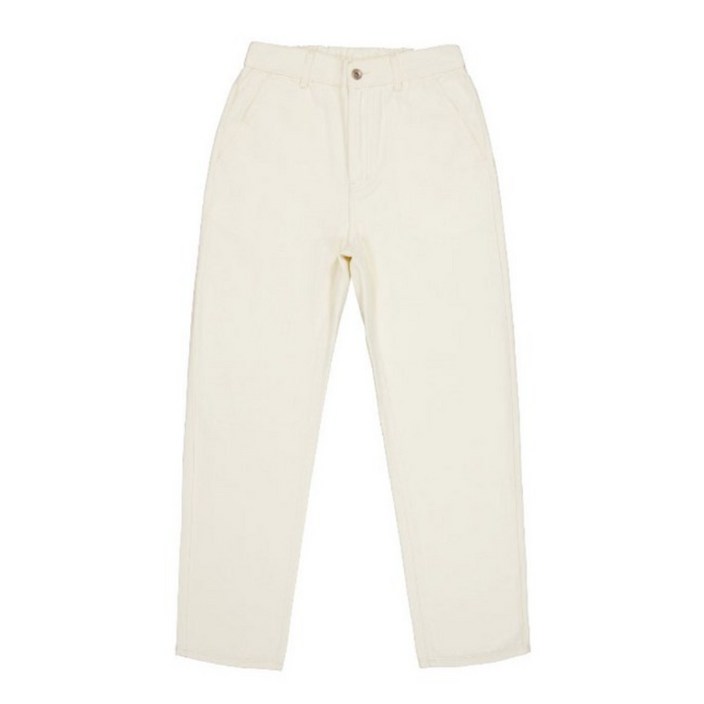 [GTM] SQ-5003 뒷밴딩릴렉스테이퍼드코튼팬츠 여자 사계절 편안한 밴딩 면바지 빅사이즈