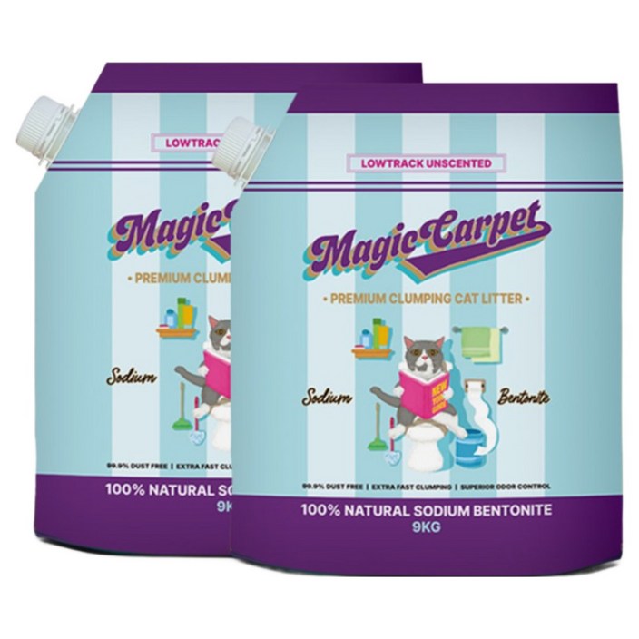매직카펫 고양이 모래 굵은입자