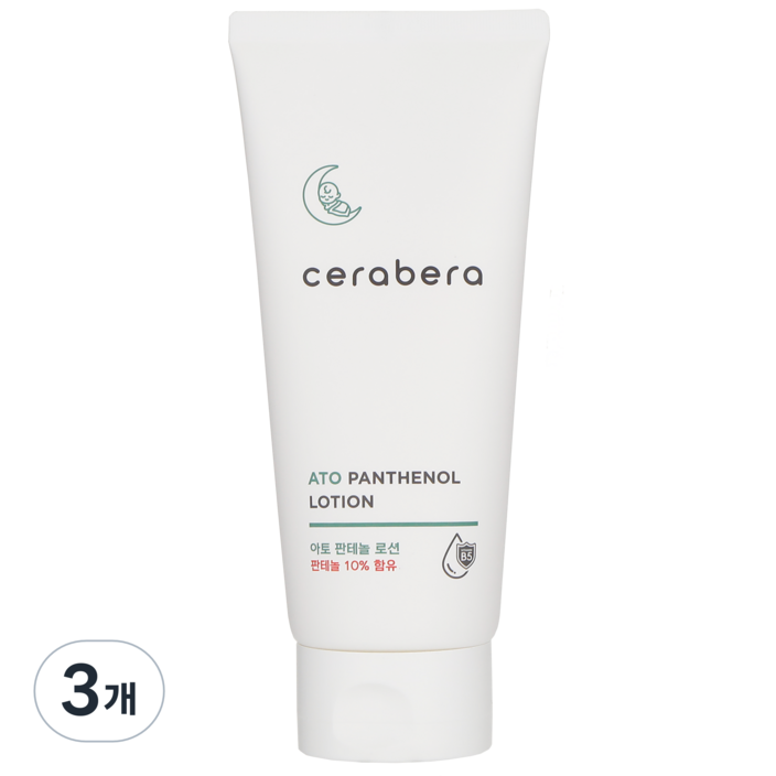 보습진정로션 세라베라 아토 판테놀 로션 얼굴 바디 보습 피부장벽 판테놀10, 3개, 180ml 보습진정로션 세라베라 아토 판테놀 로션 얼굴 바디 보습 피부장벽 판테놀10, 3개, 180ml