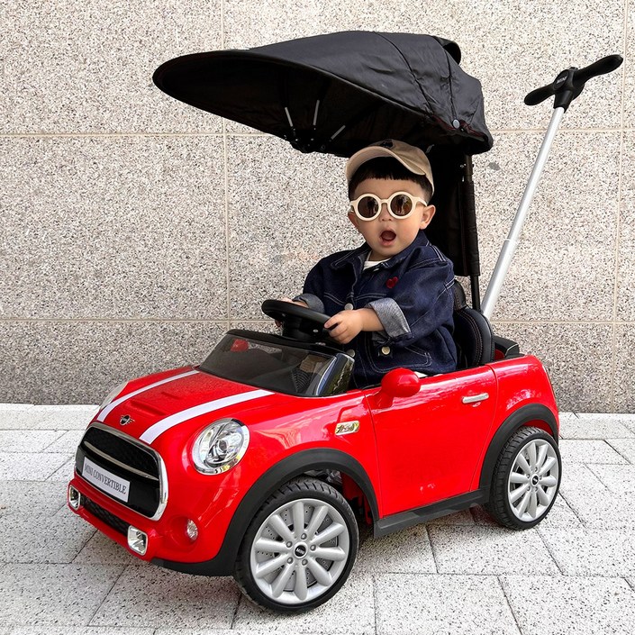 대호토이즈 미니쿠퍼 푸쉬카, 레드, 1개