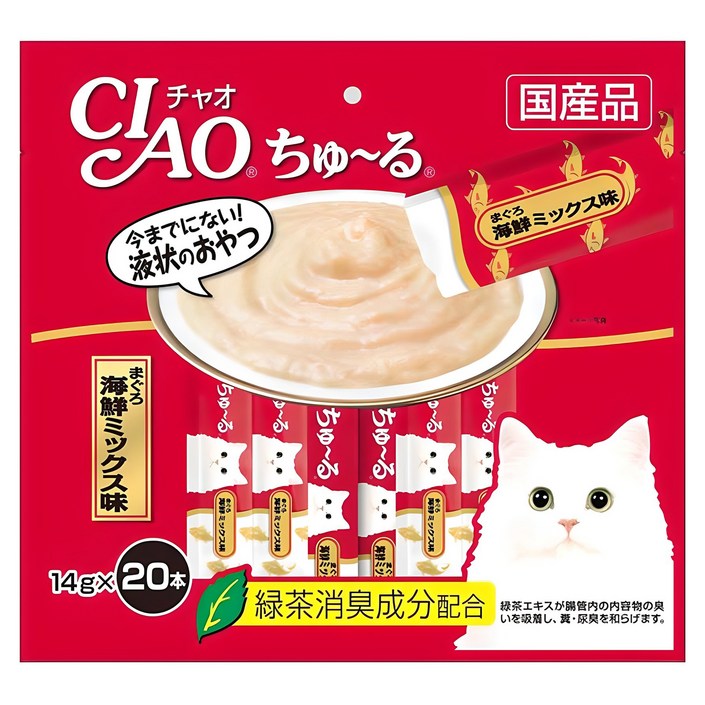 챠오츄르 고양이 짜먹는 간식