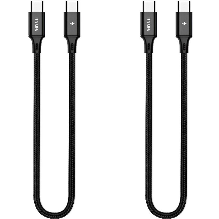 이츠라이프 칸쿤 USB C to C 고속 충전케이블 60W PD 1.2m